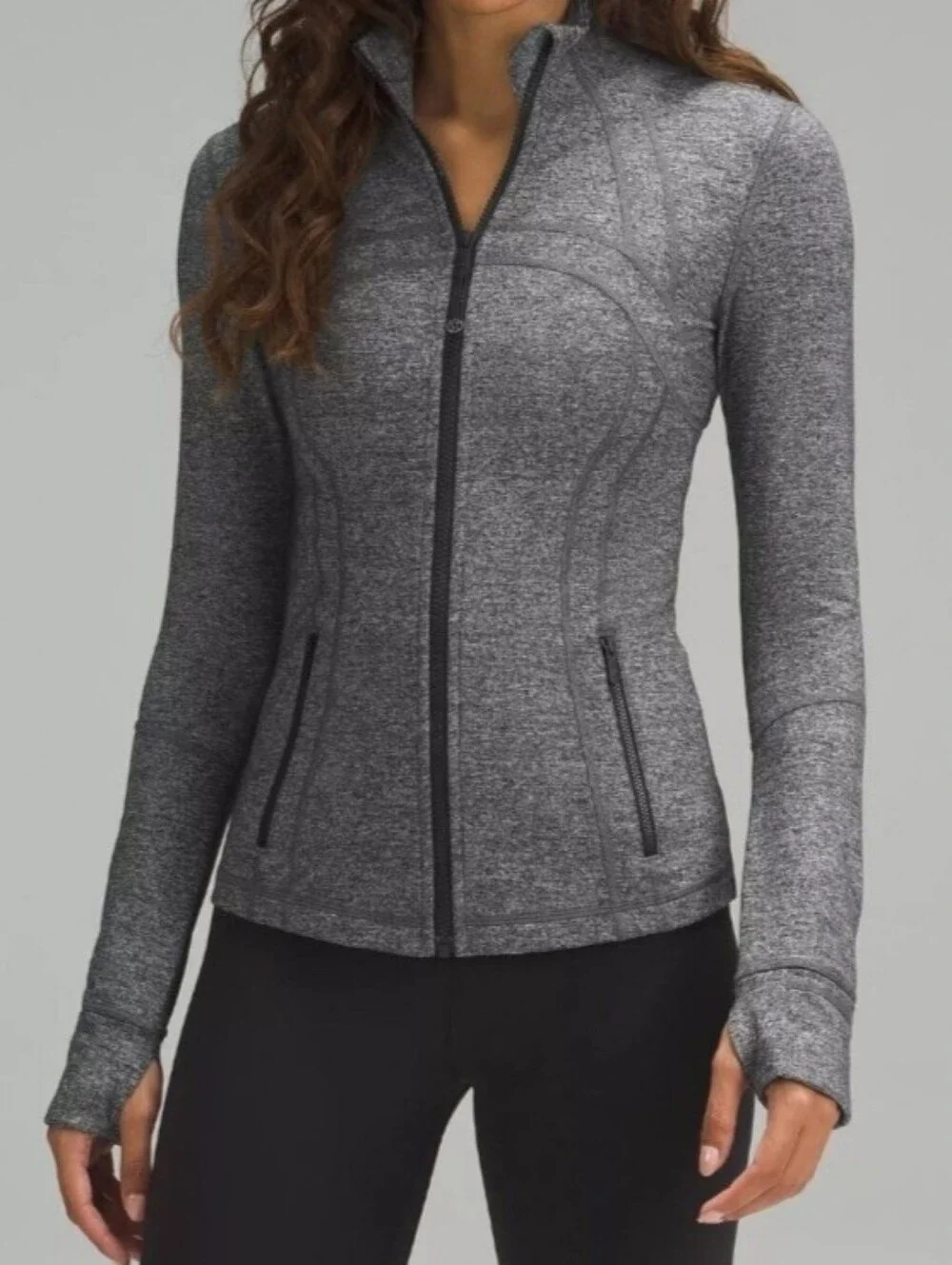 Lululemon Define Jacket Size 6 Gray Full Zip